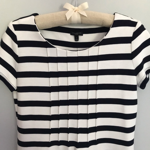 Talbots Striped Knit Top - Picture 2 of 4